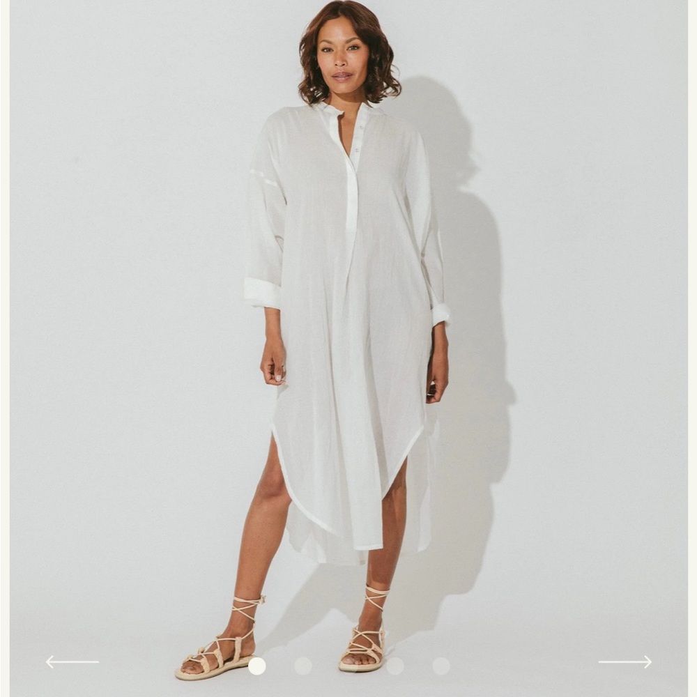 Cleobella ROHITA KAFTAN DRESS | WHITE